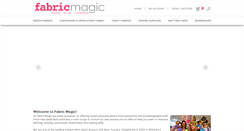 Desktop Screenshot of fabricmagic.co.uk